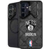 NBA Brooklyn Nets Dark Rust Galaxy S24 FE Kickstand Case
